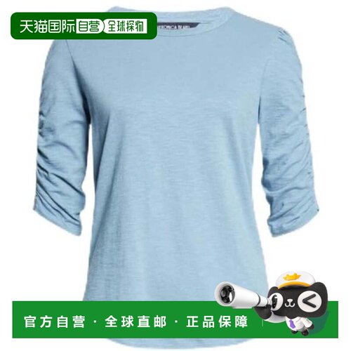 自营Veronica Beard Jean女士华尔道夫t恤，Blue River - blue ri