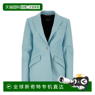 范思哲 Versace 香港直郵潮奢 10114131A 長袖 皮夾克 女士 1h可退