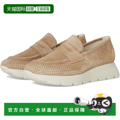 自营Paul Green Alexa Flat Women's Grain Soft Suede Platform