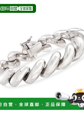 Ross-Simons Italian Sterling Silver Large San Marco Bracelet