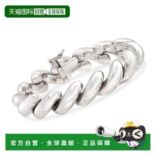 Ross-Simons Italian Sterling Silver Large San Marco Bracelet