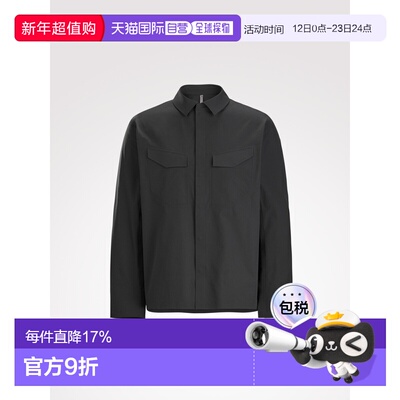 加拿大直邮 始祖鸟Veilance 男士轻量透气长袖工装衬衫