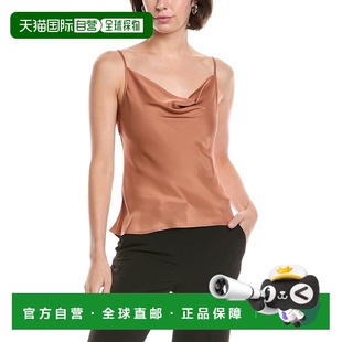 棕色 阿比盖尔上衣 美国奥莱直发性感 Brook无袖 自营Ramy