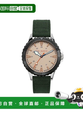自营 Ted Baker Gents模拟运动手表-绿色 美国奥莱直发