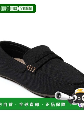 自营Dearfoams Women's Hazel Sport Knit Driving Loafer - blac