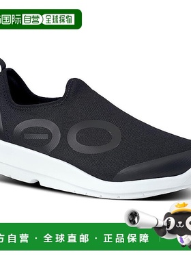 自营Oofos Oomg Sport 5085WHTBLK运动鞋黑白恢复鞋ZPO3305-黑色