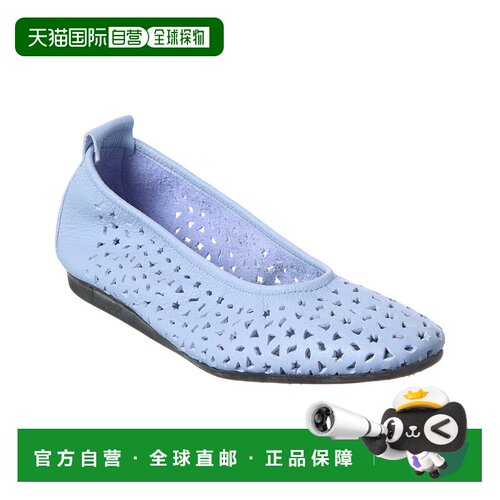 自营Arche Lilly Leather Flat - blue 美国奥莱直发女鞋单鞋