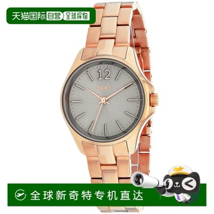 1h可退 dkny 女士 休閑手表石英 美國直郵