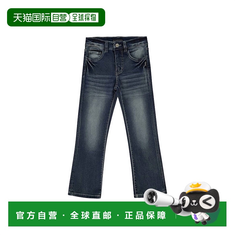 自营silver jeans co.男式Zane Bootcut修身牛仔牛仔裤中洗-中洗