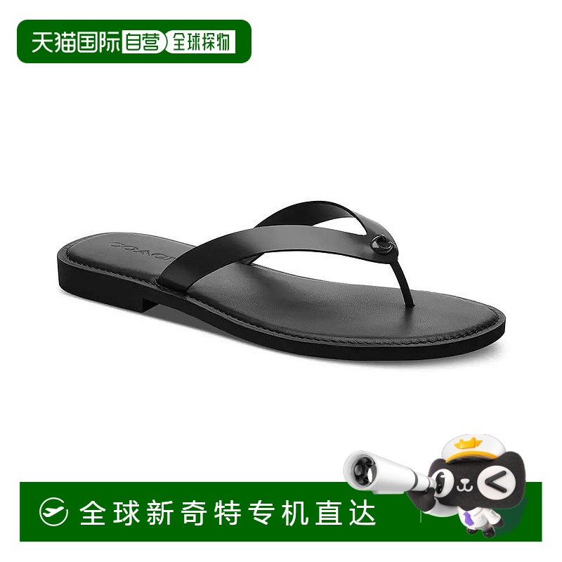 【美国直邮】coach 女士 拖鞋蔻驰人字拖