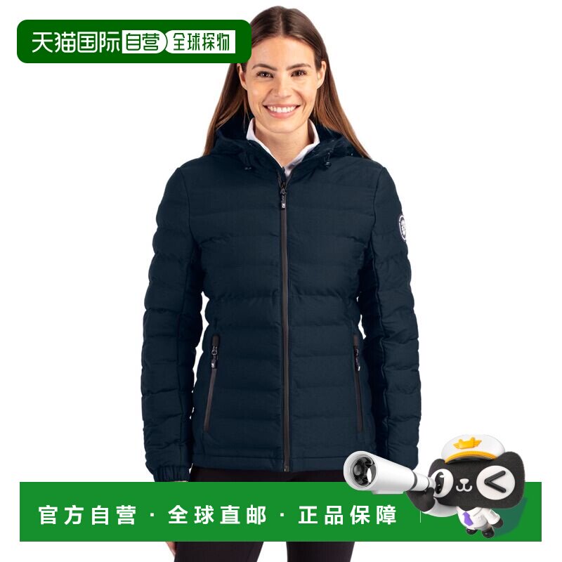 自营Cutter & Buck Mission Ridge Repreve Eco绝缘女士河豚夹克