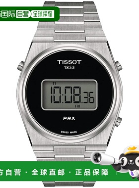 自营Tissot Men's PRX Digital Black Dial Watch - black 美国奥