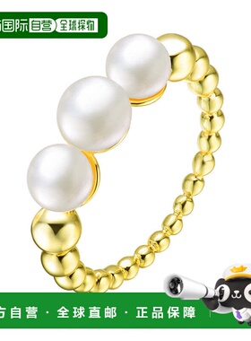 自营geneviveSterling Silver 14K Gold Plated with Freshwater