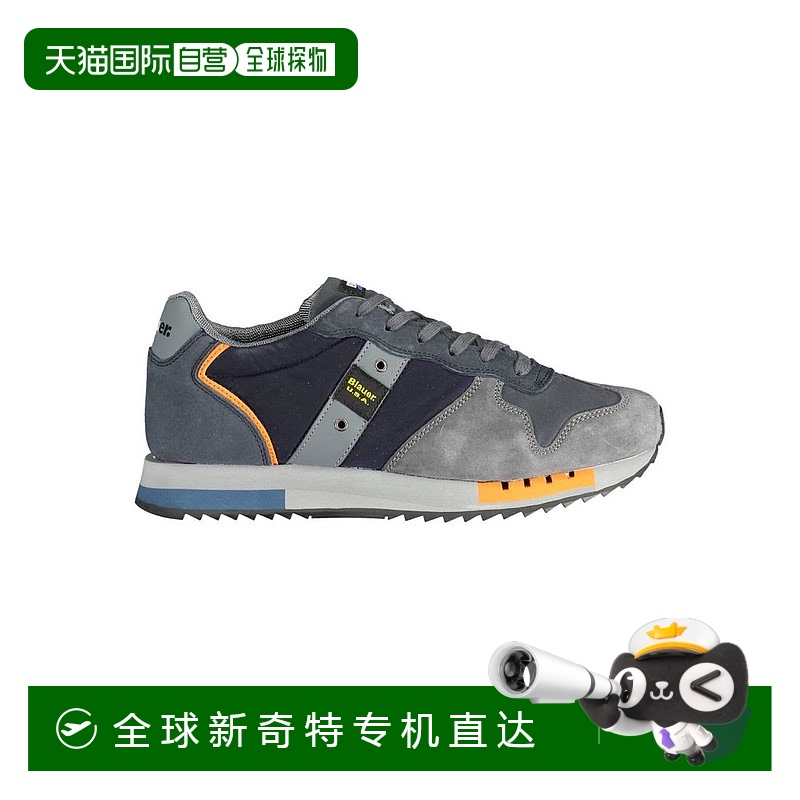 自營 Blauer滌綸男式運(yùn)動鞋-藍(lán)色 【美國奧萊】直發(fā)新款