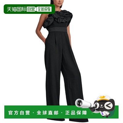 自营Reiss Sabbie Jumpsuit - black 美国奥莱直发连体裤