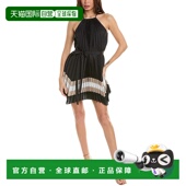 黑色 自营 美国奥莱直发 Julian 迷你连衣裙 Ramy Brook