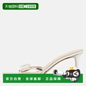 Embellished 自营Gianvito Jaipur Leather Crystal Rossi Silver