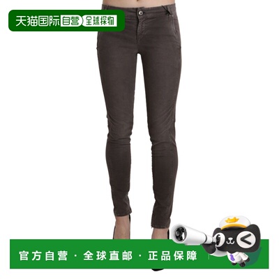自营Ermanno Scervino Low Waist Skinny Slim Trouser Cotton Wo