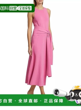 【美国直邮】Toccin|Jolene 前系带中长连衣裙