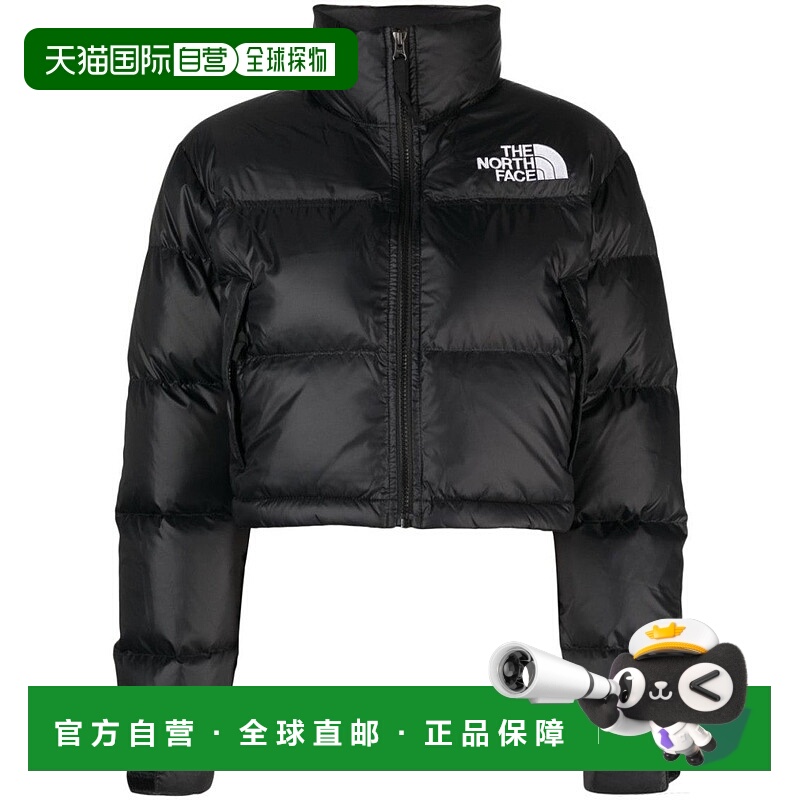 自营the north faceCropped Puffer Parka With Functional Zippe
