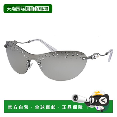自营Swarovski  SK 7023 40096G 37mm Womens Irregular Sunglass