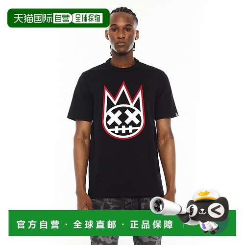 自营cult of individualityS/S圆领标志T恤-黑色 美国奥莱直发