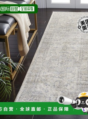 自营Safavieh Brentwood 系列 BNT851J - 象牙色 / 灰色 【美国奥