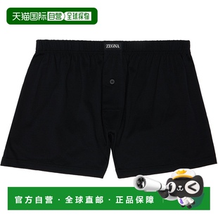 杰尼亚 Zegna 男士 黑色 Cotton 1h可退 Filoscozia 香港直邮潮奢
