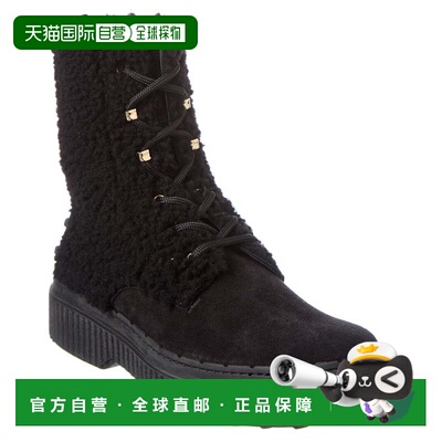 自营tod'sTODs Suede Bootie - black 美国奥莱直发厚底鞋中筒靴