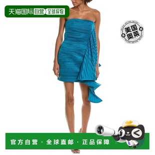 蓝色 自营 迷你连衣裙 Kayleigh 美国奥莱直发服饰包臀裙 AMUR