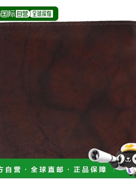 自营 buxton男式 Dakota 皮革 RFID Cardex Hipster 钱包 - 棕褐