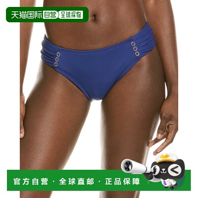 自营 Robin Piccone Amy High-Waist Bottom - blue 美国奥莱直发