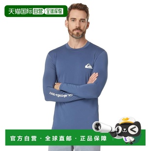 香港直邮潮奢 冲浪T恤长袖 Quiksilver Everyday 上衣 男士 1h可退