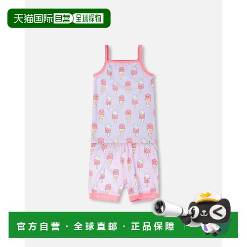 自营deux par deuxOrganic Cotton Two-Piece Pyjama Set Lilac P