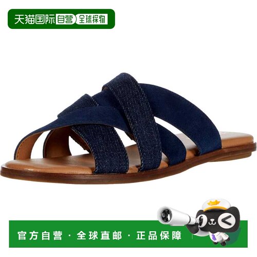 自营Aerosoles Martha Stewart Sandra Sandal Denim Combo  SAND