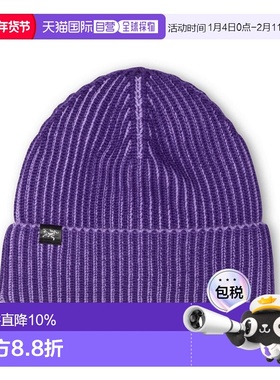加拿大直邮始祖鸟Ribbed Toque冬户外徒步保暖羊毛混纺帽