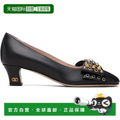 1h可退 香港直邮潮奢 valentino 华伦天奴 女士 黑色 Bowow Kidsk