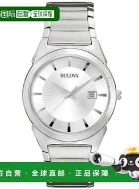 自营Bulova Men's Classic Silver Dial Watch - silver 美国奥莱
