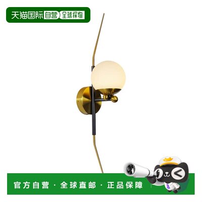 自营vonnChianti VAW1121AB 6 英寸集成 LED 壁灯灯具，带古铜色