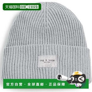 自营rag & bone Women's Blake Metallic Beanie - silver 美国奥
