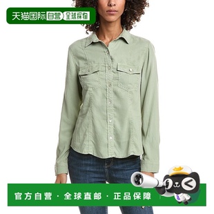 绿色 缝衬衫 美国奥莱直发 Dahl长袖 自营Bella