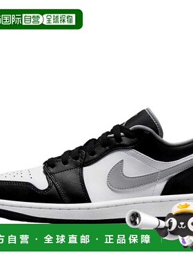 自营Nike Air Jordan 1 Low Black / Particle Grey - White  553