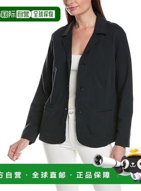 自营 ALPHA STUDIO Ponte Blazer - 蓝色外套 美国直发奥莱