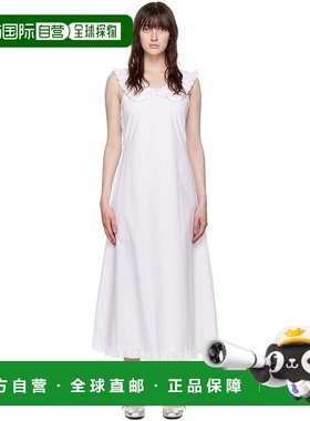 1h可退 香港直邮潮奢 Molly Goddard 女士 白色 Laura 连衣裙 MGP