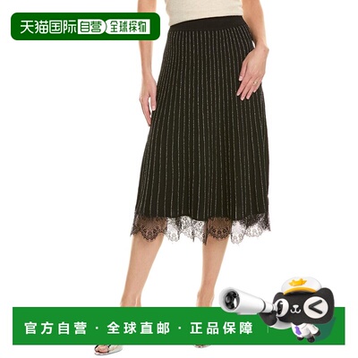 自营Nanette Nanette Lepore短裙-黑色 美国奥莱直发半身裙