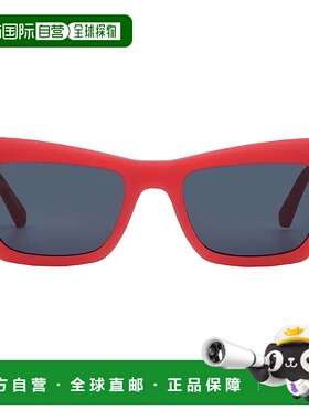 自营Calvin Klein Blue Cat Eye Unisex Sunglasses CKJ23641S 60