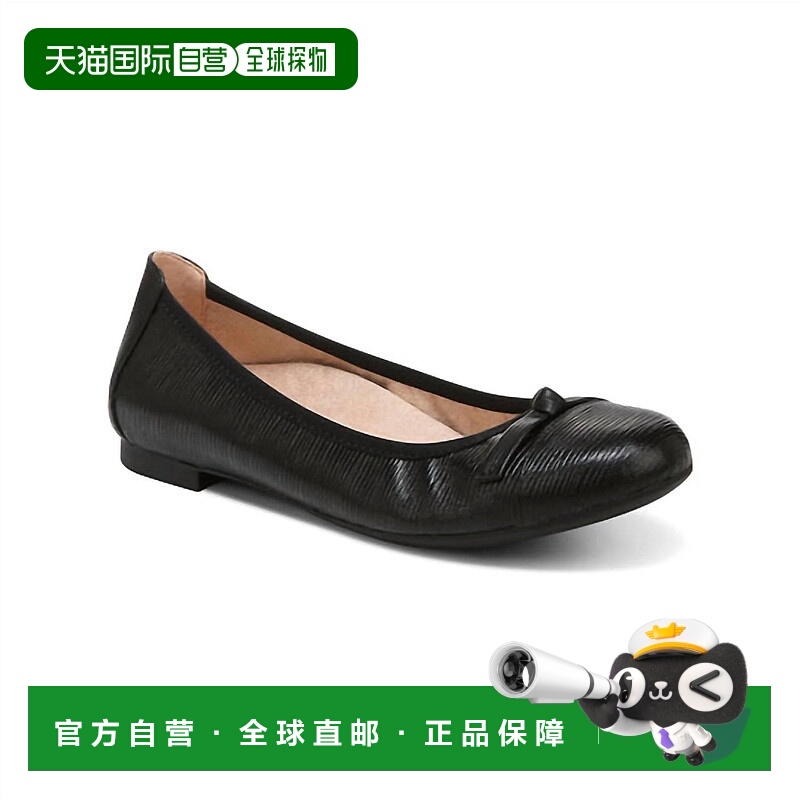自营vionic女式爱茉莉平底鞋黑色-黑色 美国奥莱直发