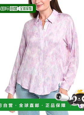 自营 saltwater luxe盐水奢华衬衫-紫色 美国奥莱直发