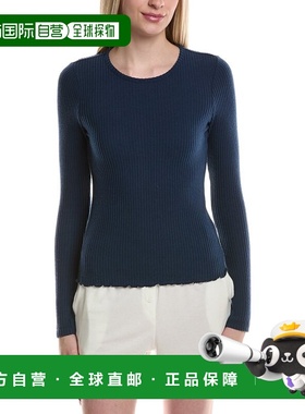 自营PJ Salvage Reloved Rib Top - blue 美国奥莱直发