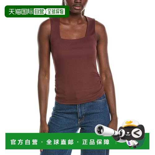 自营Michael Stars Maribel合身坦克-棕色 美国奥莱直发